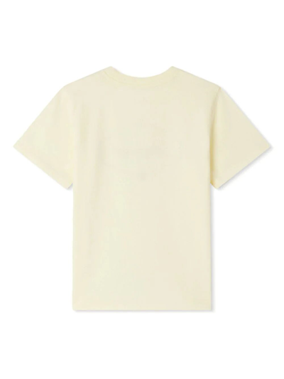 Shop Bonpoint T-shirt Thida In Yellow Light