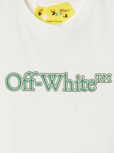 Shop Off-white Big Bookish Tee S/s In White
