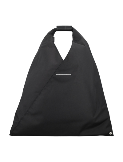 Shop Mm6 Maison Margiela Japanese Classic Medium Bag In Black