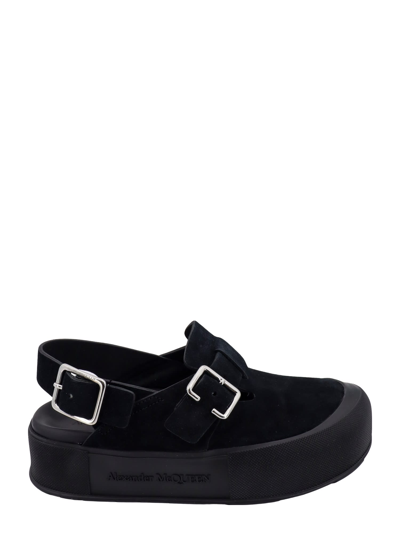 Shop Alexander Mcqueen New Micmac Sandals In Black