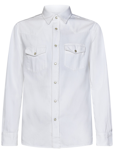 Shop Tom Ford Shirt In White