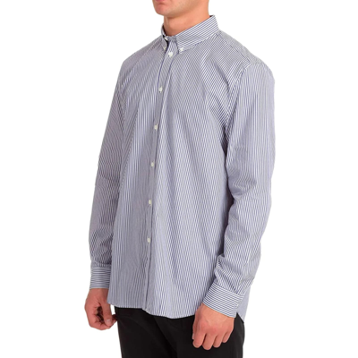 Shop Givenchy Striped Shirt In Blue