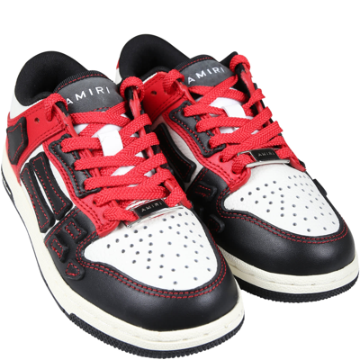 Shop Amiri Multicolor Sneakers For Kids With Logo