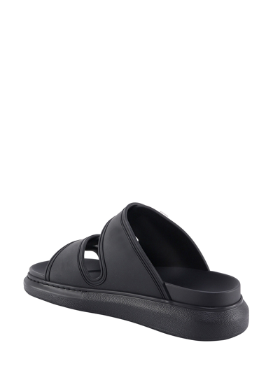 Shop Alexander Mcqueen Hybrid Sandals In Black