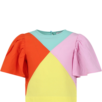 Shop Stella Mccartney Multicolor Top For Girl