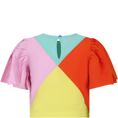 Shop Stella Mccartney Multicolor Top For Girl