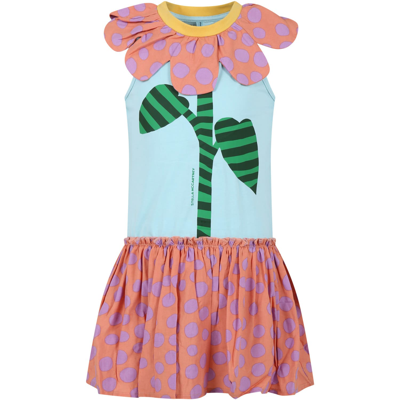 Shop Stella Mccartney Multicolor Dress For Girl