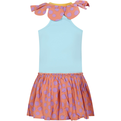 Shop Stella Mccartney Multicolor Dress For Girl