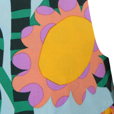 Stella Mccartney Multicolor Dress For Girl In Multicolor