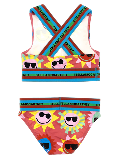 Shop Stella Mccartney All-over Print Bikini In Multicolor
