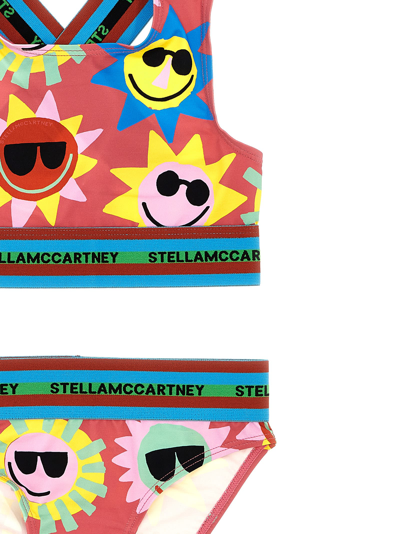 Shop Stella Mccartney All-over Print Bikini In Multicolor