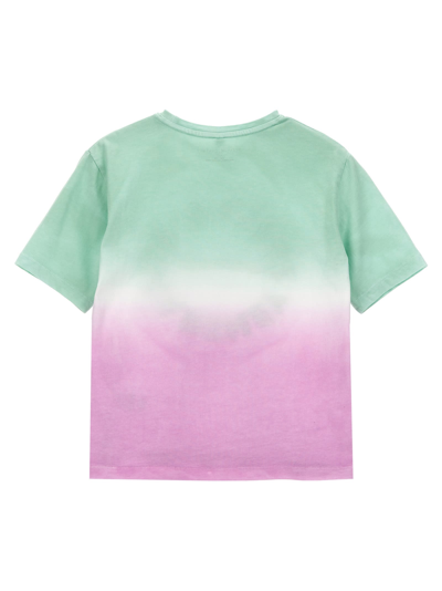 Shop Stella Mccartney Logo T-shirt In Multicolor