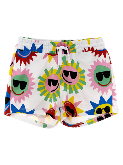 Shop Stella Mccartney All-over Print Shorts In Multicolor