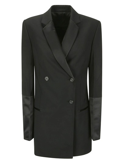 Shop Helmut Lang Tux Jacket.stretch 1 In Black