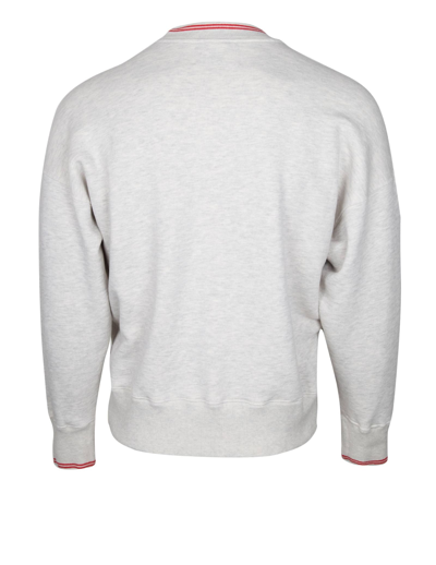 Shop Autry Cotton Sweatshirt With Logo In Melange