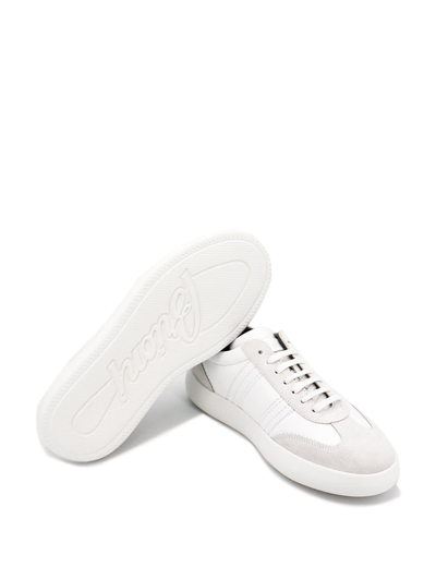 Shop Brioni Sneakers In White_white