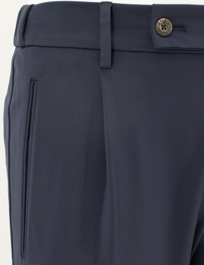 Shop Berwich Trousers In Navy