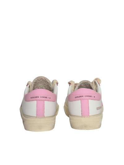 Shop Golden Goose May Sneakers In White