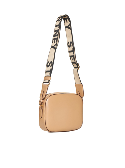 Shop Stella Mccartney Shoulder Bag In Sand