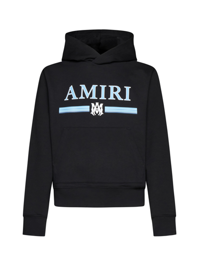 Shop Amiri Fleece In Black
