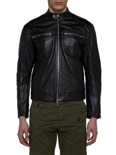 Shop Dsquared2 Jacket In Col. 900 [090]