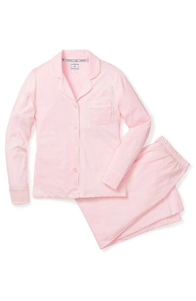 Shop Petite Plume Luxe Pima Cotton Pajamas In Pink