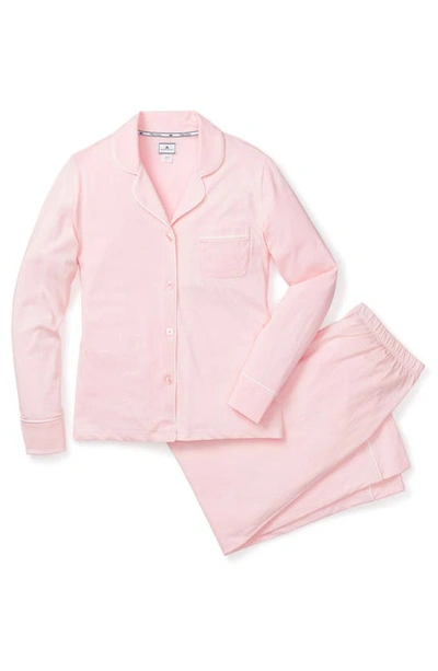 Petite Plume Luxe Pima Cotton Pajamas In Pink