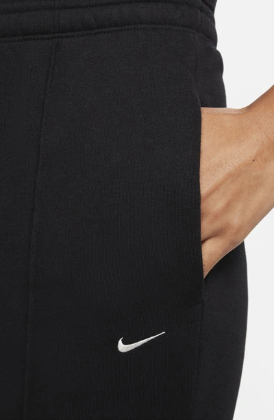 Shop Nike Chill Terry Sweatpants In Black/ Sail