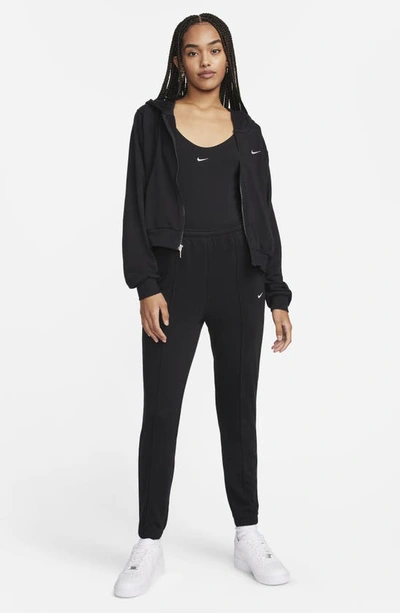 Shop Nike Chill Terry Sweatpants In Black/ Sail