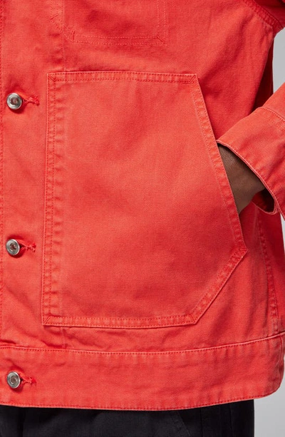 Shop Jordan Essentials Chicago Cotton Jacket In Lobster