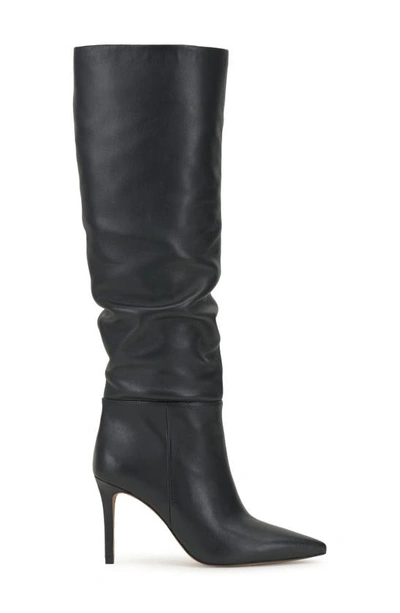 Shop Vince Camuto Kashleigh Pointed Toe Knee High Boot In Black