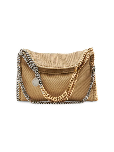 Shop Stella Mccartney Women's Falabella 3-chain Tote Bag In Light Camel