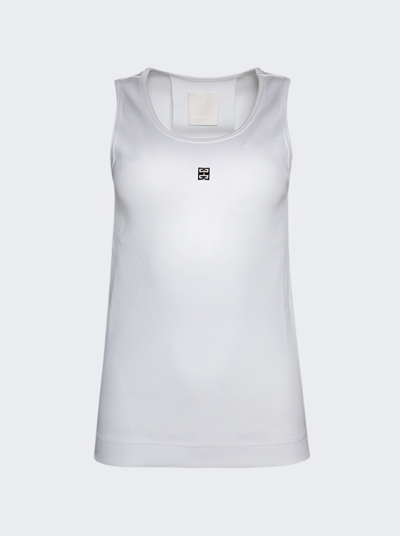 Shop Givenchy Rib Tank Top In White