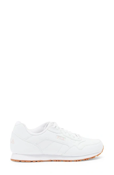 Shop Fila Cress Pb Gum Sneaker In White/ Gum