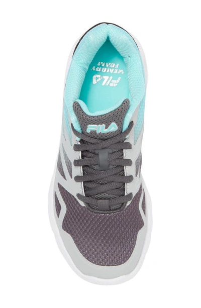 Shop Fila Memory Panorama 9 Sneaker (women)<br /> In Grey/ Aruba Blue