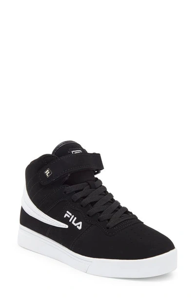 Shop Fila Vulc 13 Sneaker In Black/ White/ White