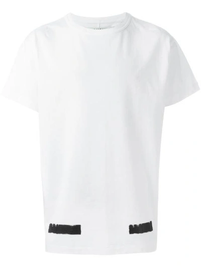 Shop Off-white Brushed Diagonals T-shirt