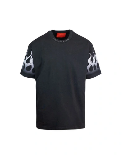 Shop Vision Of Super T-shirts In Black