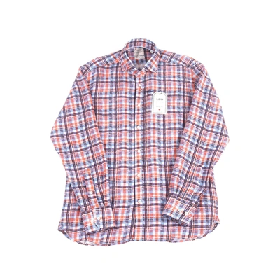 Luchiano Visconti Leo Peacock Feathers Shirt In Multi