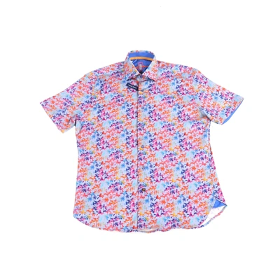 Shop Luchiano Visconti Palm Trees Shirt In Multi