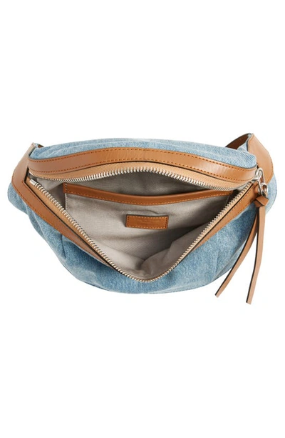 Shop Rag & Bone Commuter Denim Belt Bag In Dnm