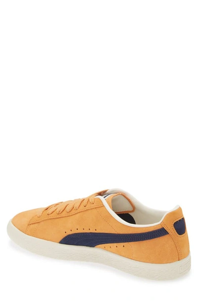 Shop Puma Clyde Og Sneaker In Clementine- Navy