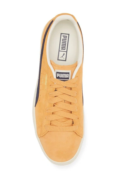 Shop Puma Clyde Og Sneaker In Clementine- Navy