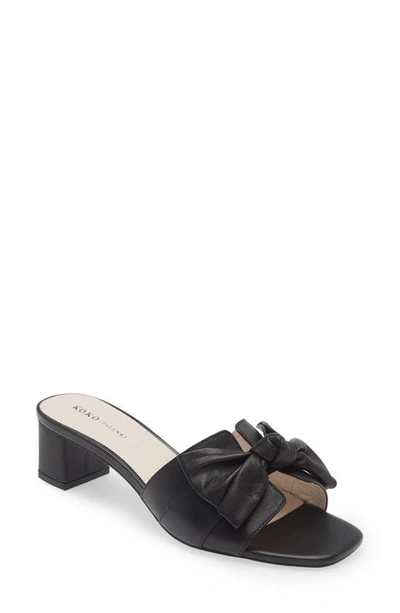 Shop Koko + Palenki Sidney 2 Sandal In Black Leather