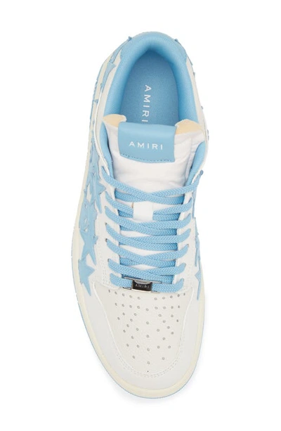 Shop Amiri Stars Low Top Sneaker In Blue