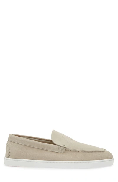 Shop Christian Louboutin Varsiboat Slip-on Sneaker In Goose