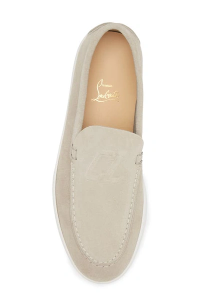 Shop Christian Louboutin Varsiboat Slip-on Sneaker In Goose