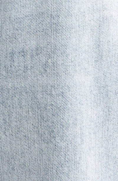 Shop Brunello Cucinelli Monili Trim Cotton Denim Tapered Leg Jeans In C8314 Light Wash