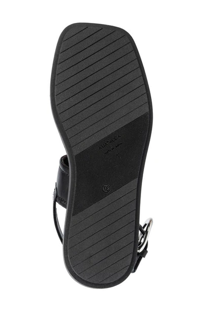 Shop Aquatalia Joni Slingback Sandal In Black