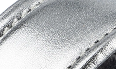 Shop Aquatalia Joni Slingback Sandal In Silver